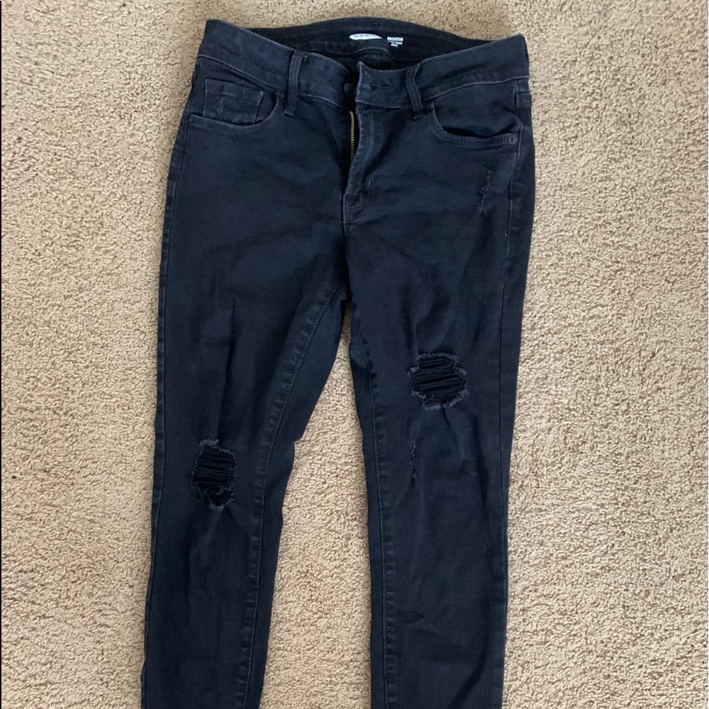Black Ripped jeans